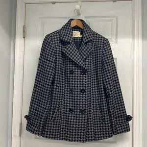 Faded Glory Houndstooth Coat